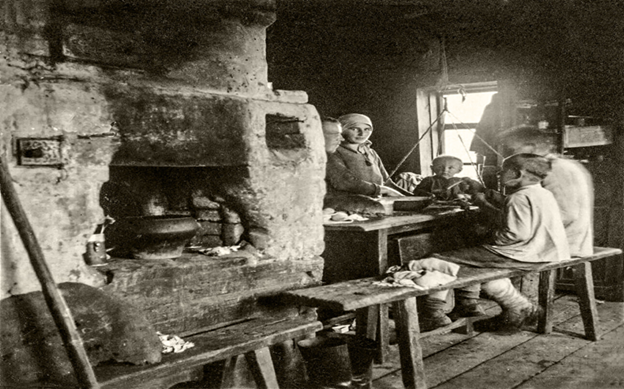 Крестьянский быт. Фото из открытого доступа