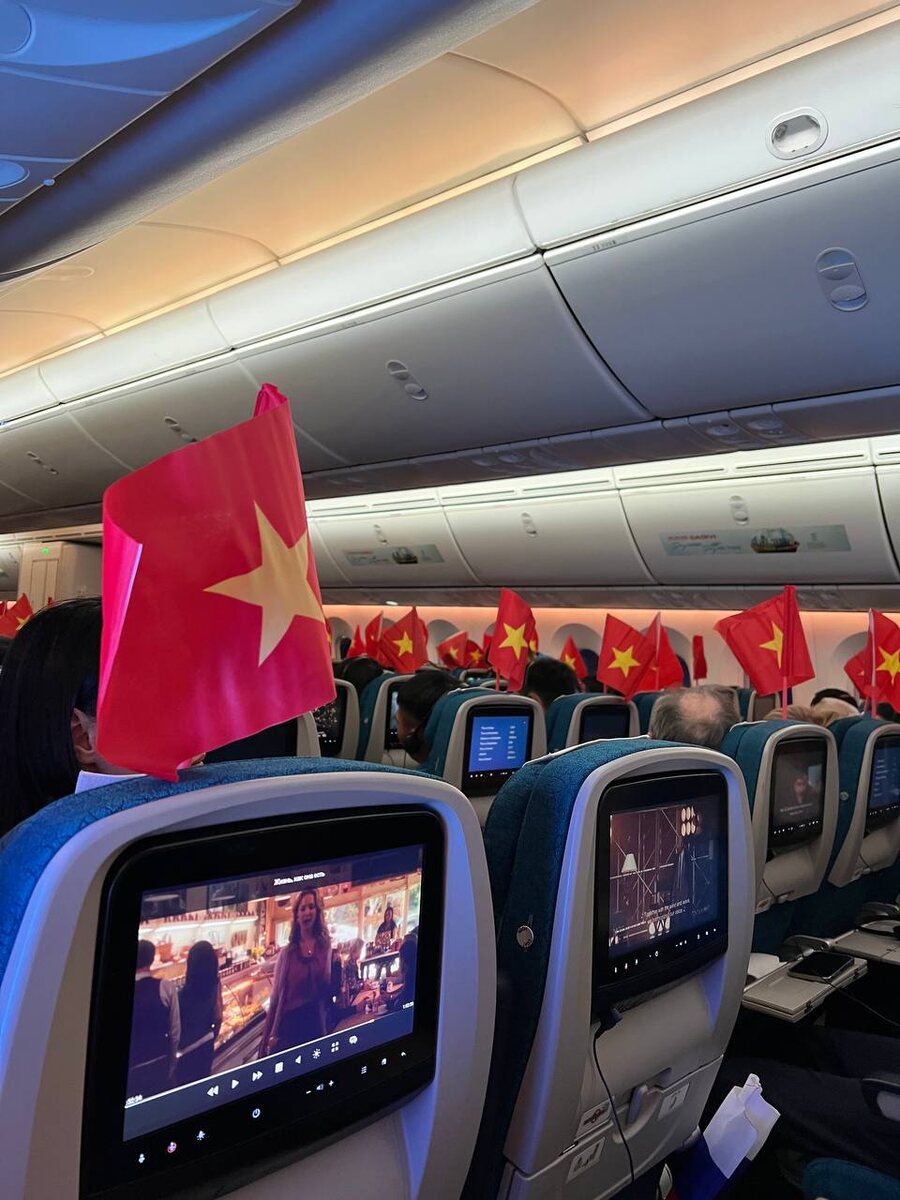 Наш колоритный перелет