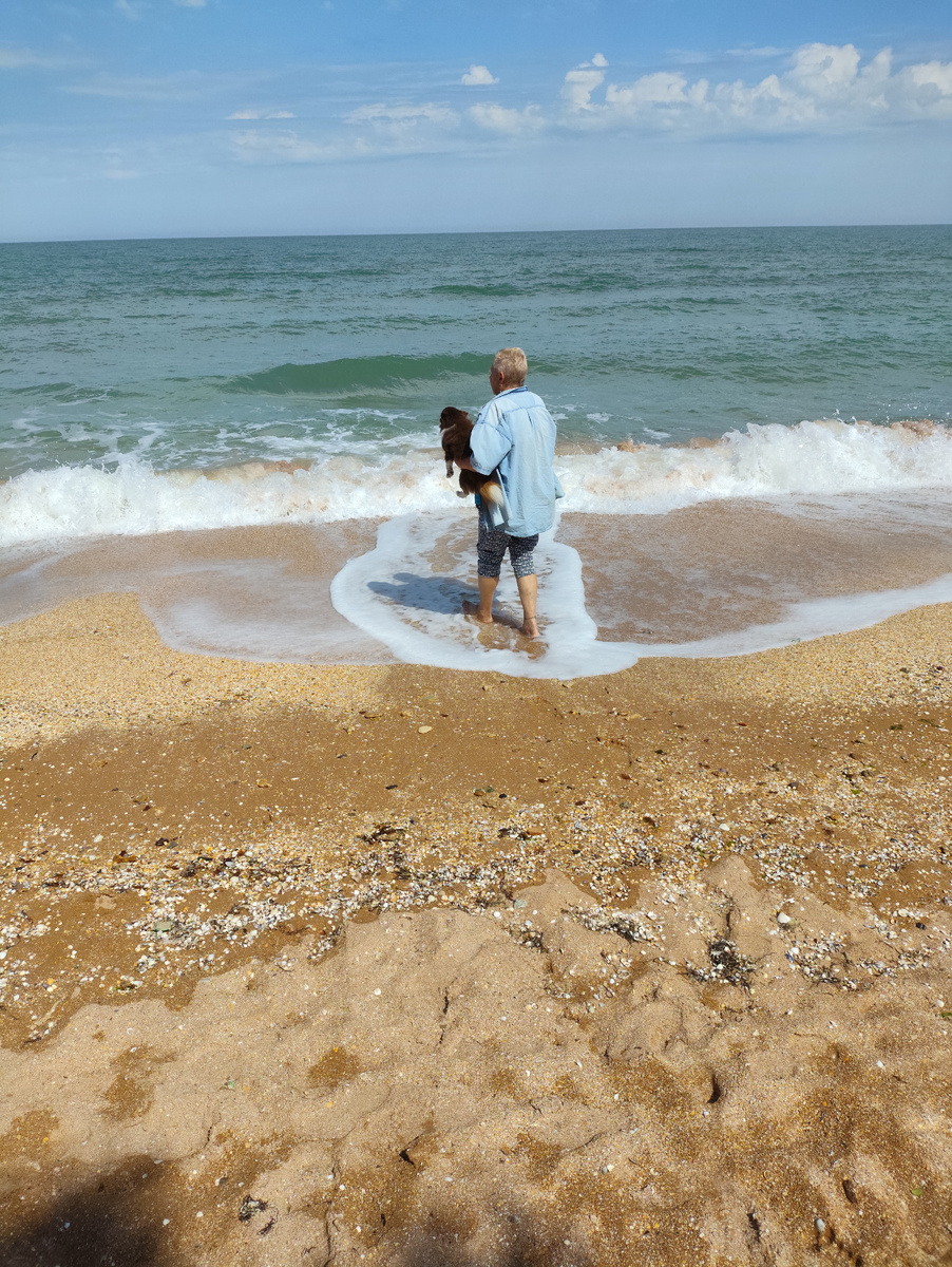 А водичка-то прям приятная...