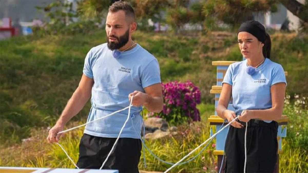 Николай Сердюков и Ксения Бородина на шоу "Сокровища императора". Фото: соцсети Ксении Бородиной