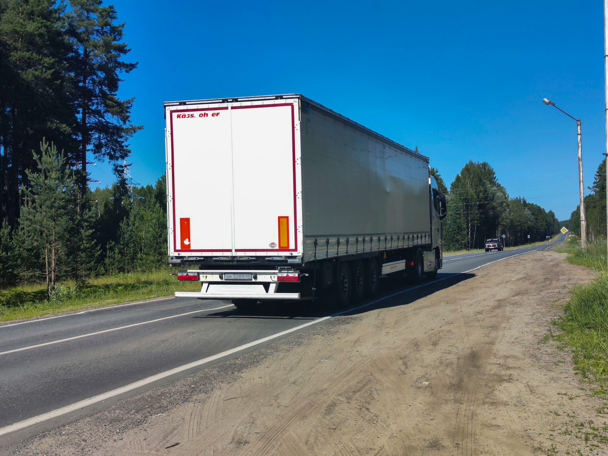 Грузовик использовался при нападении.  Фото: Фото: ФедералПресс / Ксения Кобалия