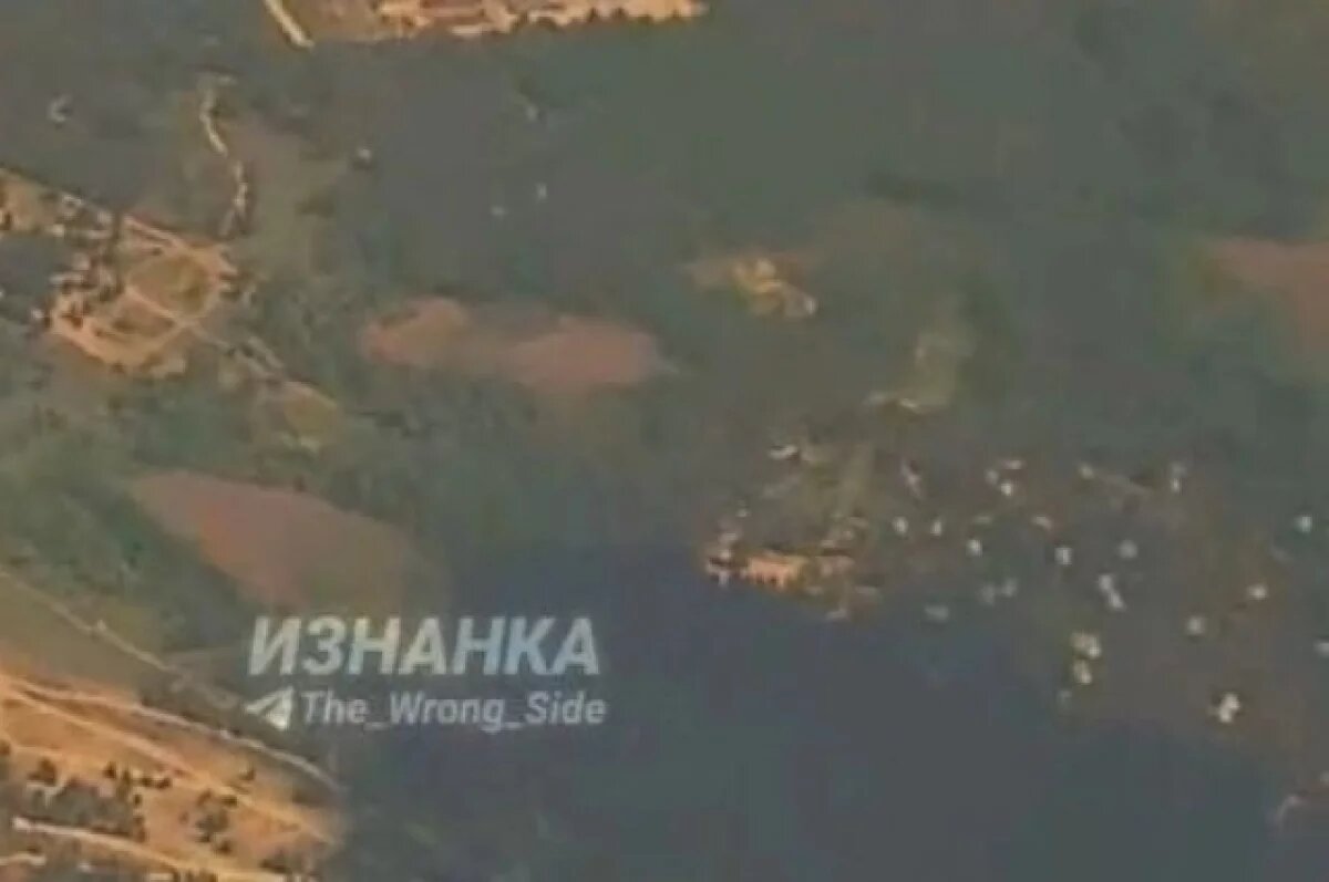    Опубликованы кадры удара «Искандером» по палаточному лагерю ВСУ