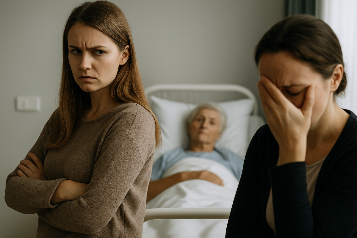 Мама попала в больницу после инсульта. Я оформила для неё платную палату — так спокойнее и ей, и мне. Но сестра считает, что я трачу деньги зря...