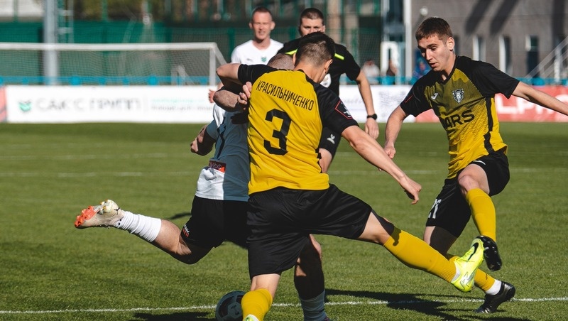    Первый тайм прошёл в равной борьбе Фото: ФК «Машук-КМВ»