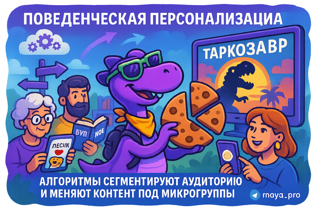    Поведенческая персонализация: как алгоритмы сегментируют аудиторию и создают уникальный контент для микрогрупп Артур Хорошев
