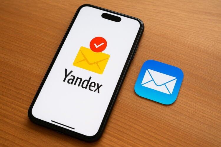    Почту Яндекса можно использовать в стандартном приложении «Почта» на iPhone