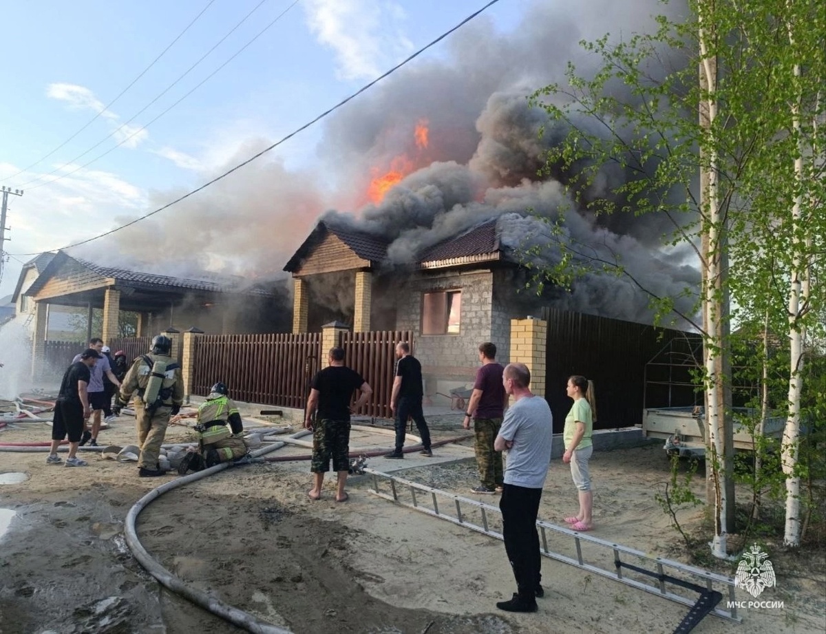   В Югре произошёл пожар в частном доме