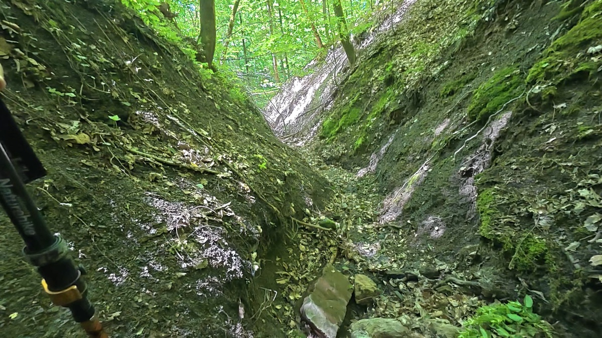 Лучшая и самая легко-проходимая часть оврага