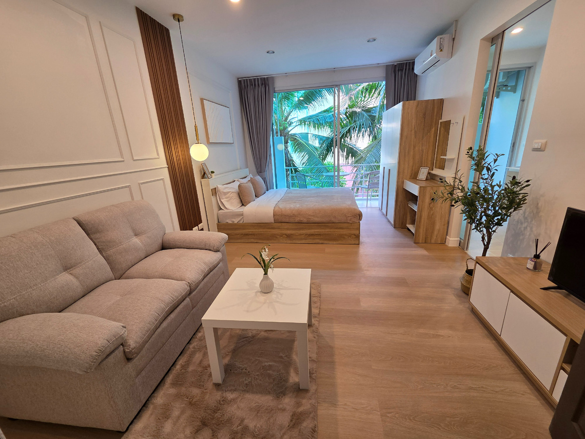 Квартира 30 кв.м. в 5 минутах езды от пляжа. Хотите узнать её стоимость? 15 000 бат в высокий сезон!