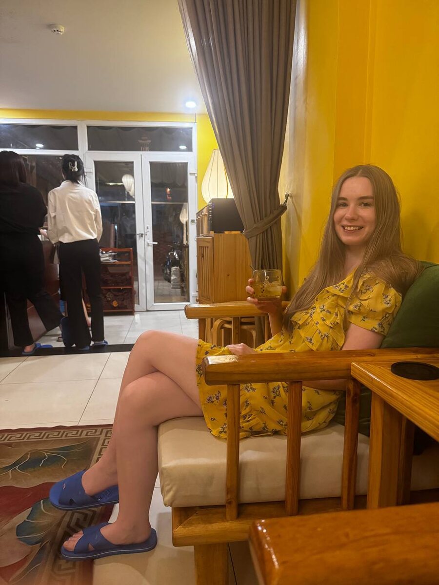 После массажа приносят сок маракуйи