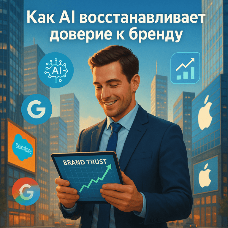    Как AI восстанавливает доверие к бренду: секреты успешного маркетинга в XXI веке Сергей