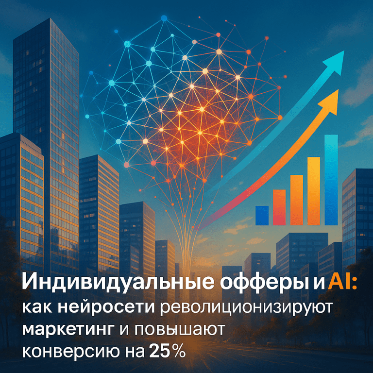    Индивидуальные офферы и AI: как нейросети революционизируют маркетинг и повышают конверсию на 25% Сергей