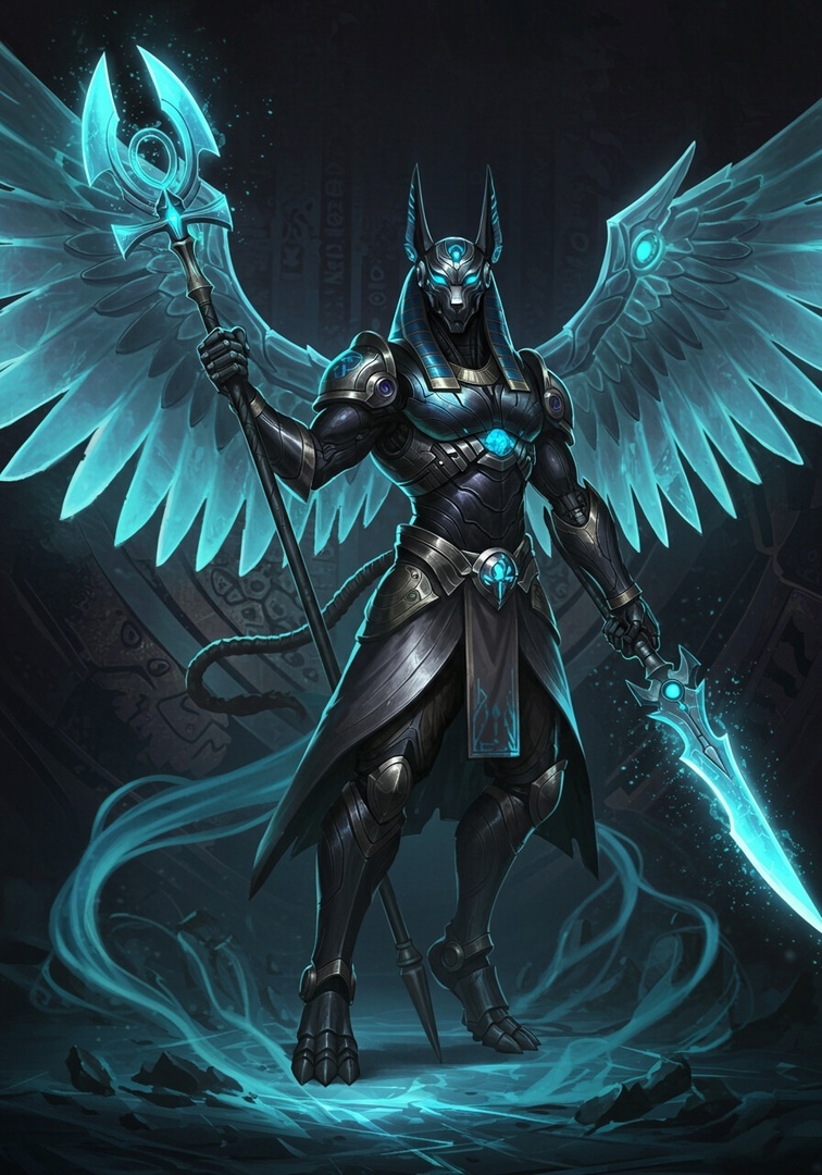 Анубис (тут с крылушками все)