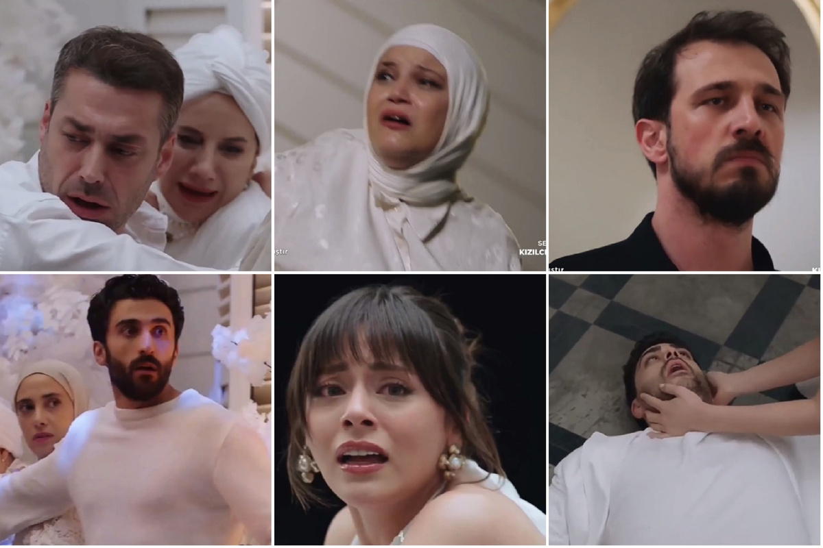 Сериал "Клюквенный щербет": коллаж автора 