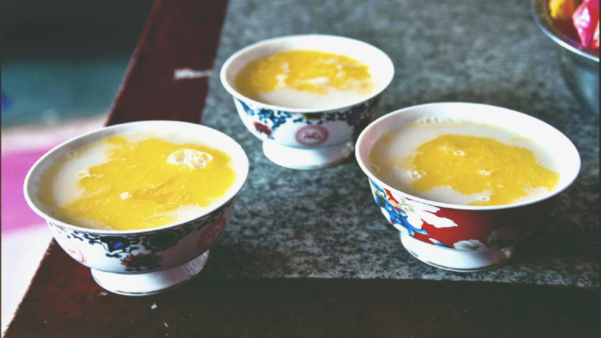 Чай джомба в пиалах. Листайте галерею