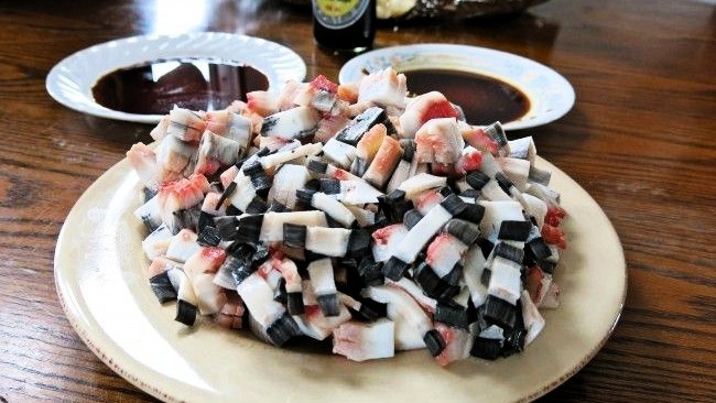 На столе у жителя Чукотки