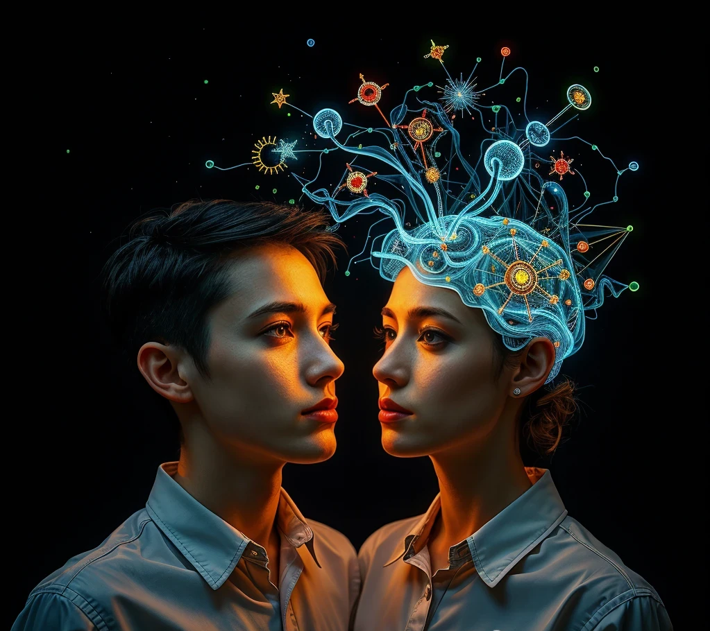 Прочтение мыслей друг друга