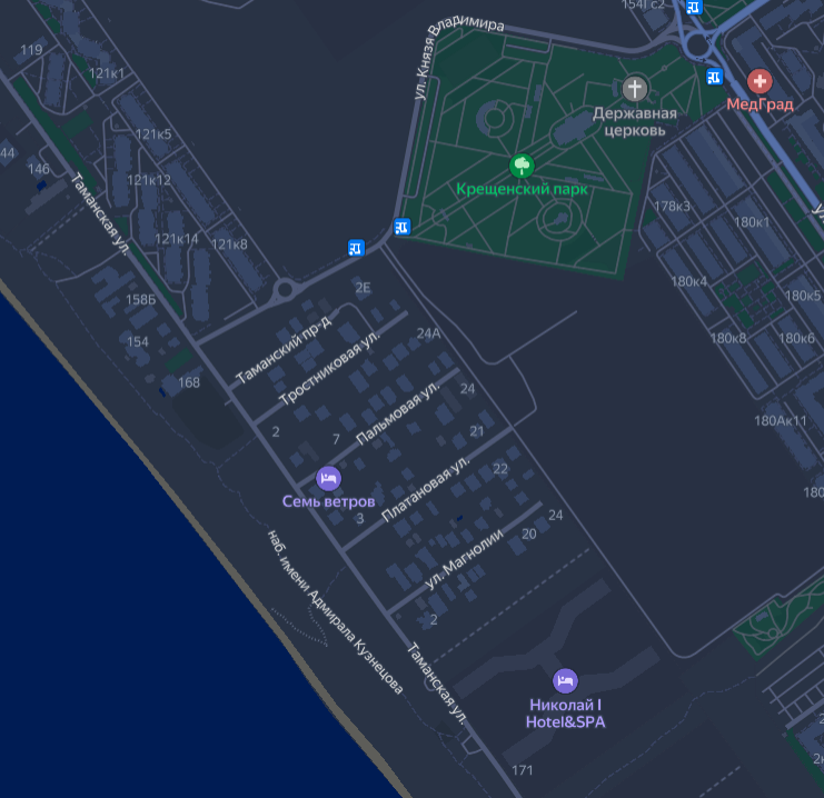 Николай I Hotel & Spa расположение 