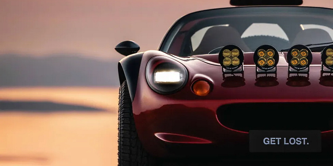 Почти мотоцикл для бездорожья, Lotus Elise Restomod сделанный в стиле сафари.