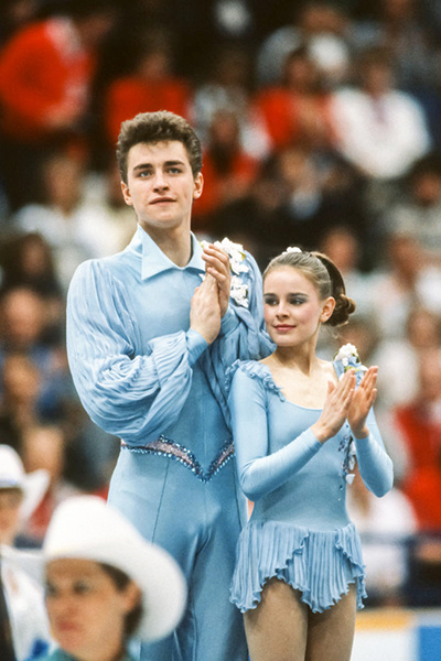 Вместе с Гриньковым Гордеева стала двукратной чемпионкой Олимпийских игр