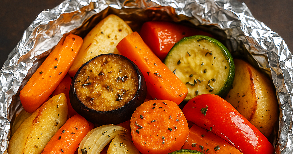 Овощи, запеченные в фольге: натуральный вкус, максимум пользы и минимум хлопот