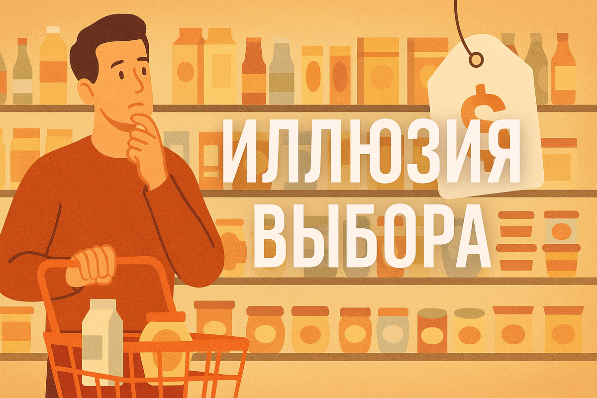 🌀 Иллюзия выбора: как магазины, интерфейсы и меню обманывают наш мозг