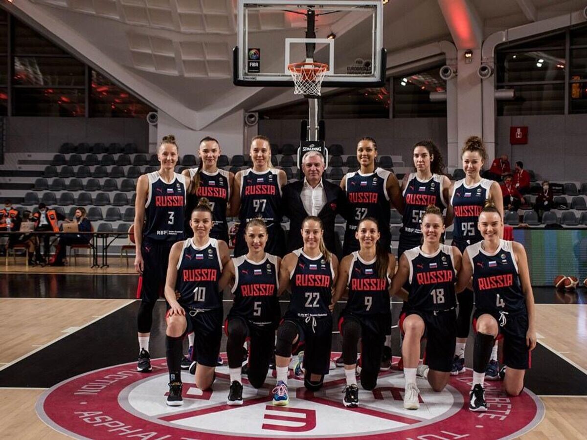    Женская сборная России по баскетболу© Фото : Официальная страница РФБ Вконтакте