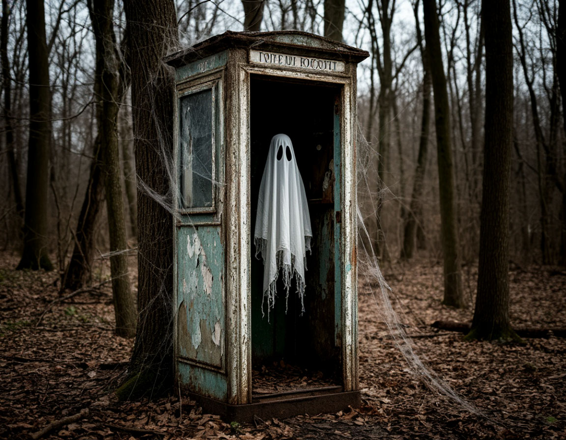 Или звонок с номера, который принадлежит... заброшенной телефонной будке. Нажатие – тишина, или гудки, или... ледяное дыхание в трубку.