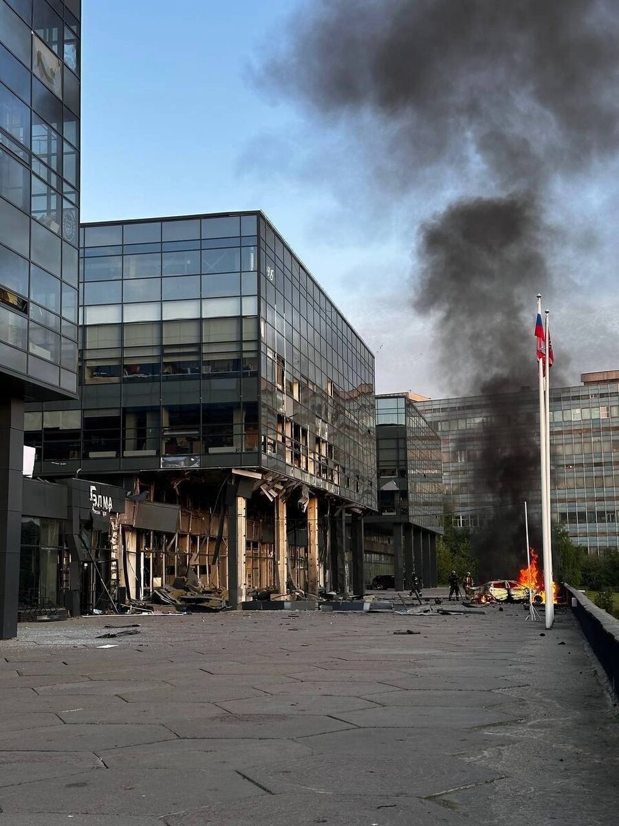 Зеленоград прилет БПЛА