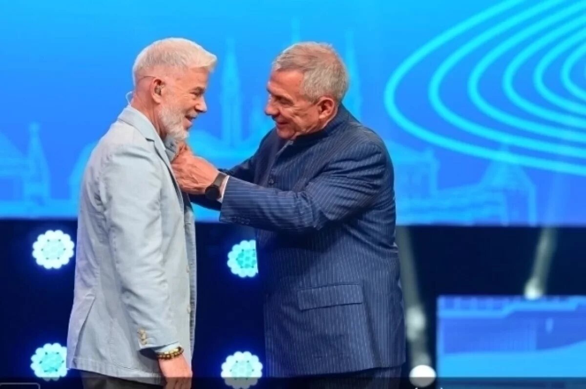    Олег Газманов награжден орденом «Дуслык»