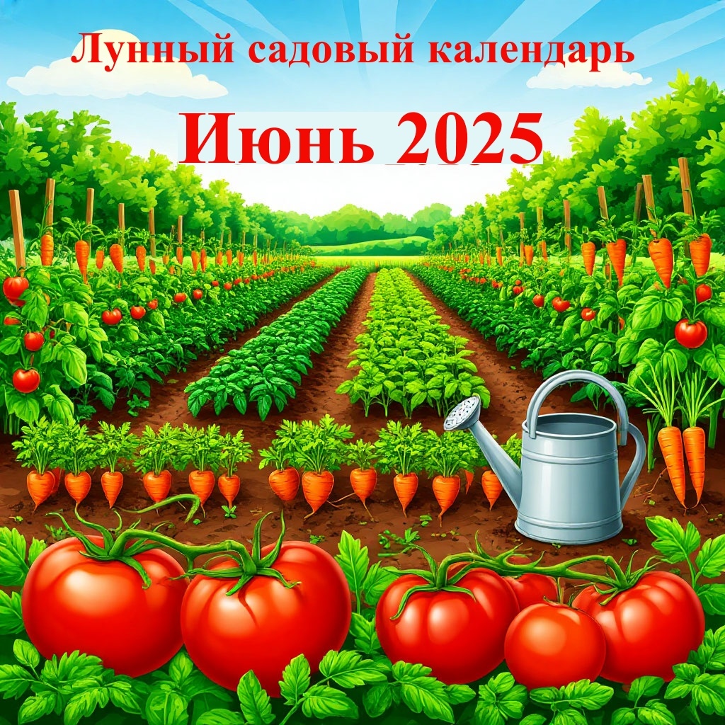 Лунный календарь садовода и огородника на июнь 2025: что  сажаем и когда?