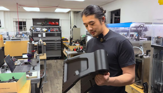 Детали мотоциклов напечананные  на 3d принтере