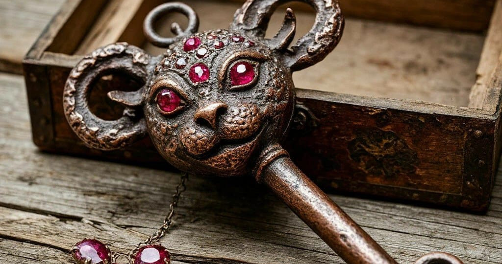 Старинный ключ