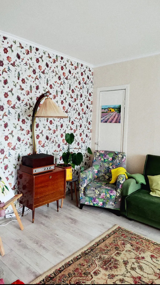 квартира художника с особой атмосферой