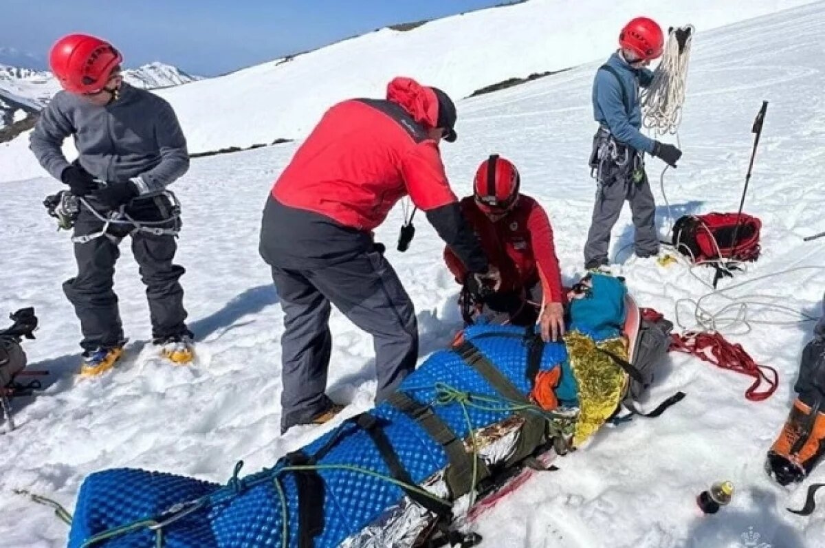    На Камчатке мужчина получил серьёзные травмы на Вилючинском вулкане