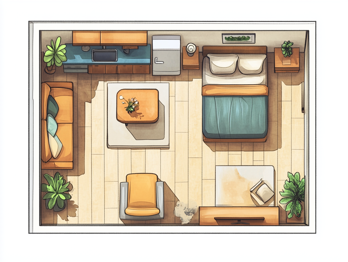    Планировка однушки: советы по зонированию и дизайну для максимального комфорта в вашей квартире Антон