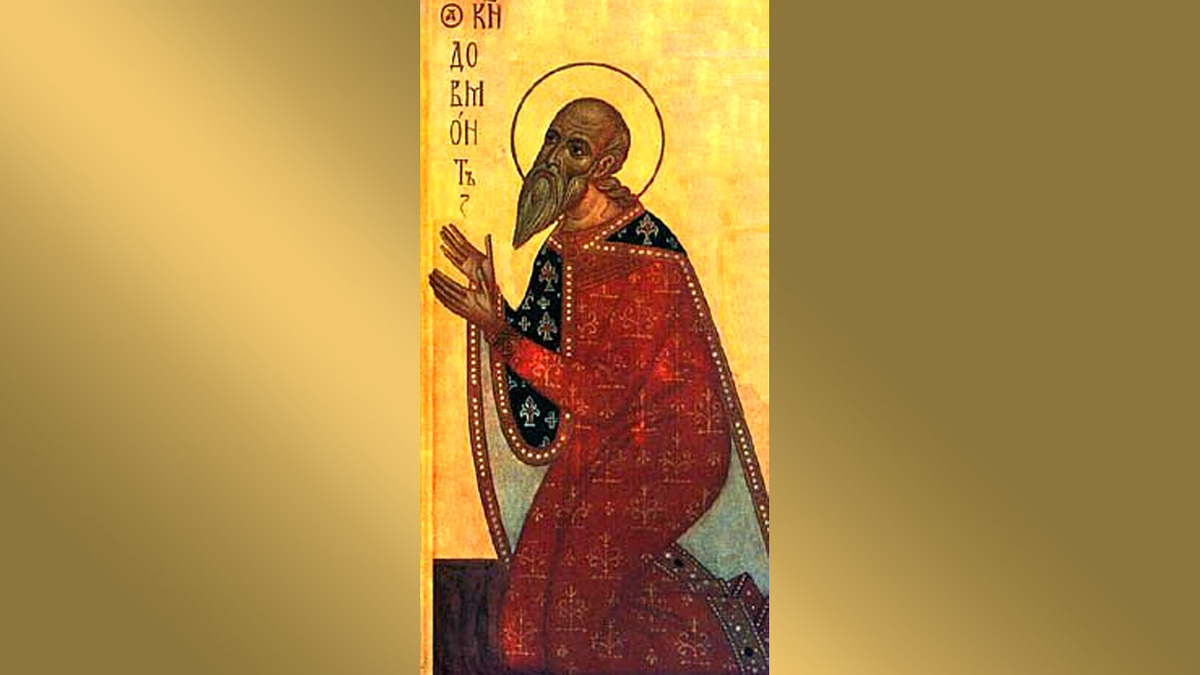    БЛАГОВЕРНЫЙ КНЯЗЬ ДОВМОНТ (В СВЯТОМ КРЕЩЕНИИ - ТИМОФЕЙ) ПСКОВСКИЙ. ФОТО: PRAVOSLAVIE.RU