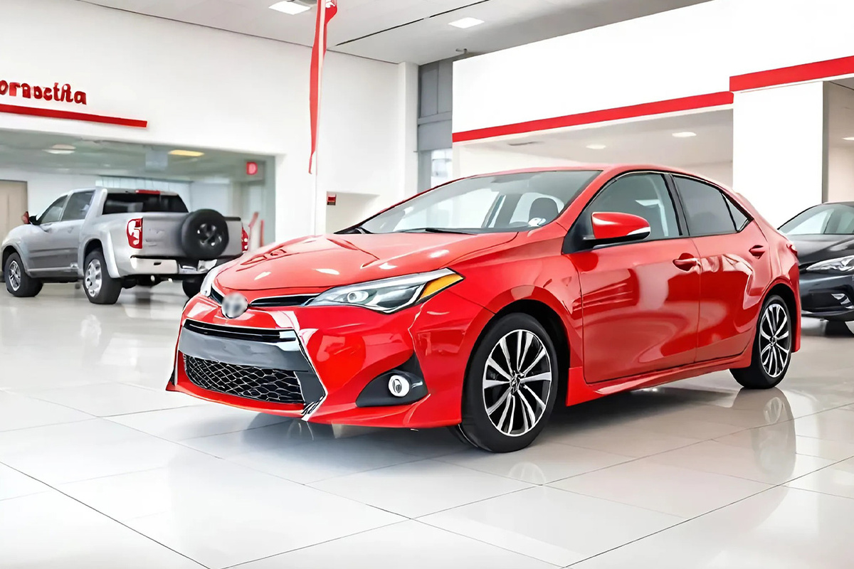 Новые Toyota снова в продаже на российском рынке.  Фото: Изображение сгенерировано нейросетью Kandinsky 3.1