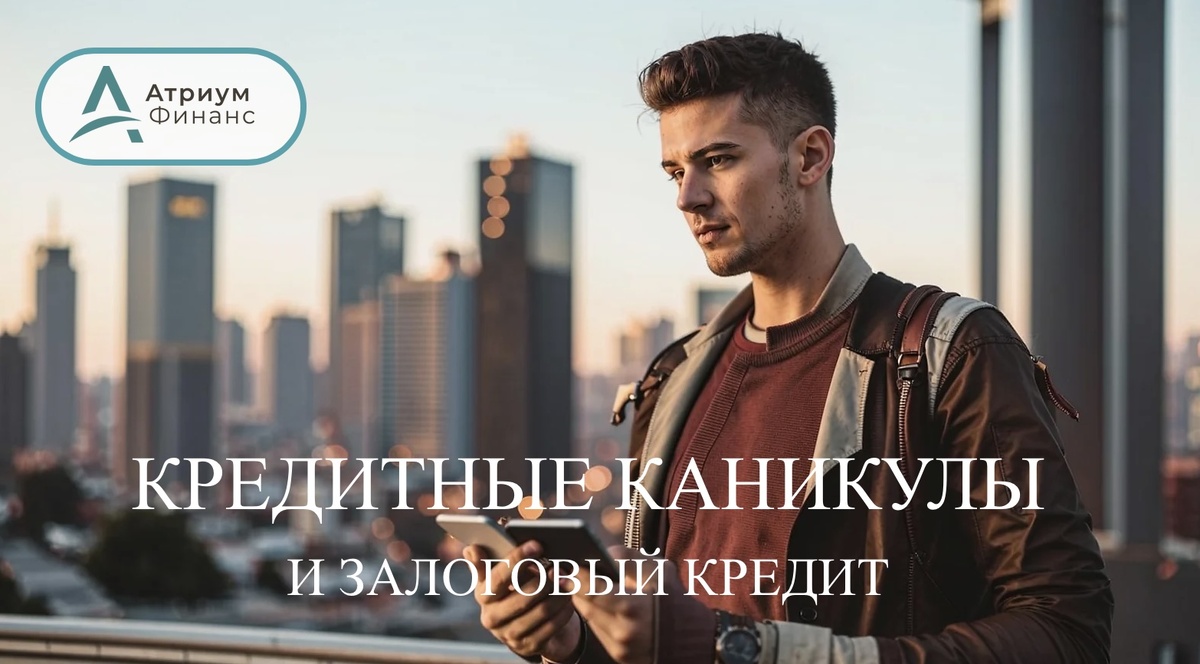 Кредитные каникулы и залоговый кредит.