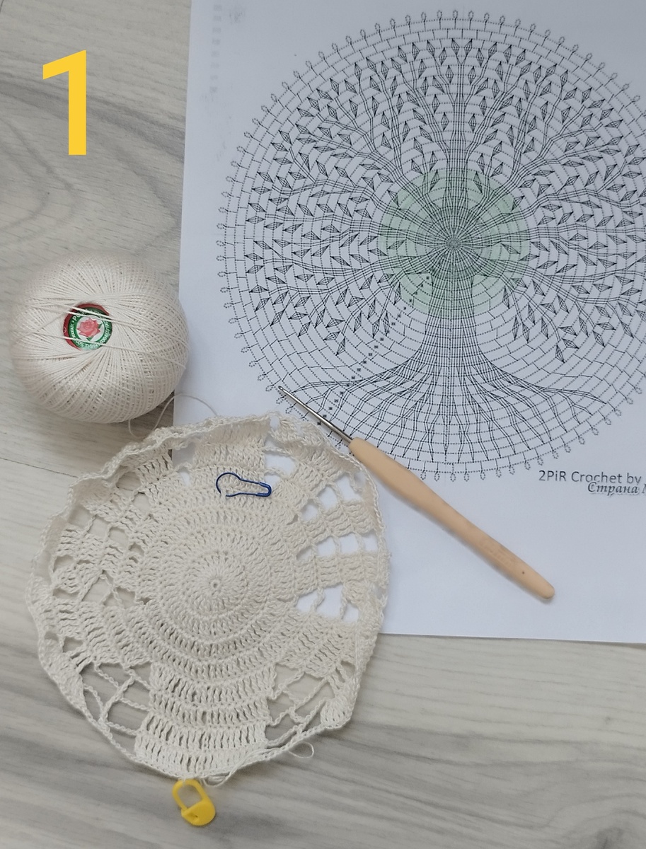 Салфетка Дерево