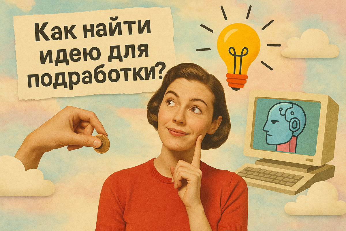 Как найти идею для подработки с помощью искусственного интеллекта
