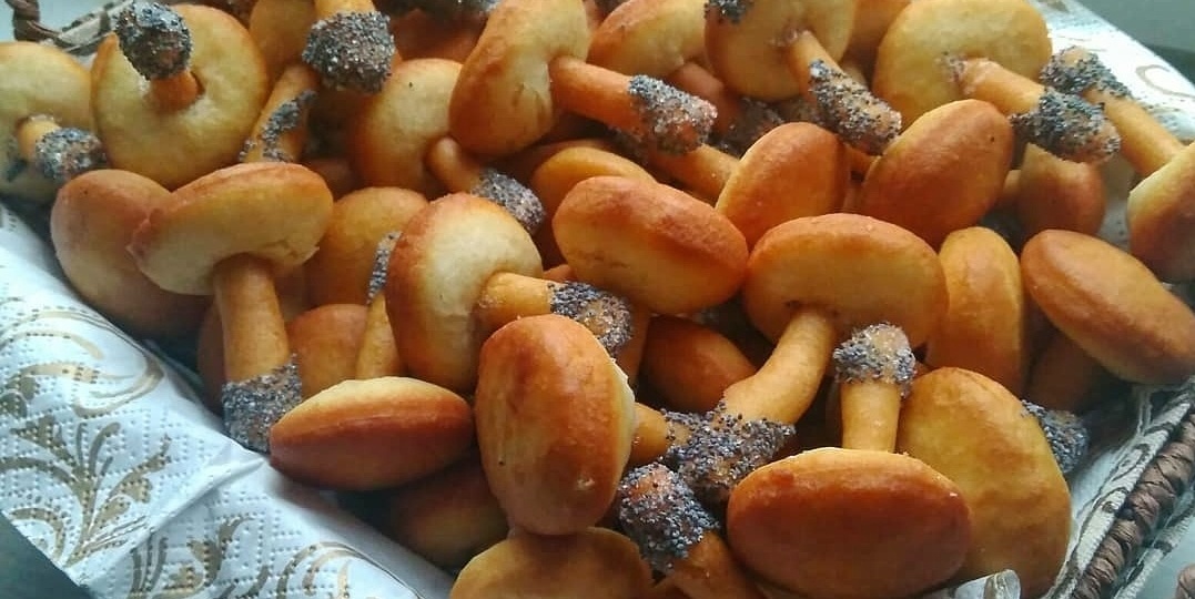 Печенье "Грибочки маслята"