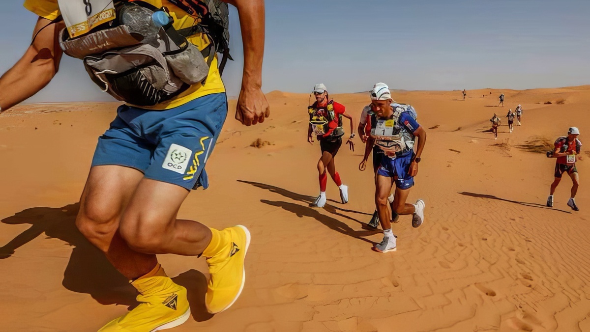 На этапе Marathon Des Sables