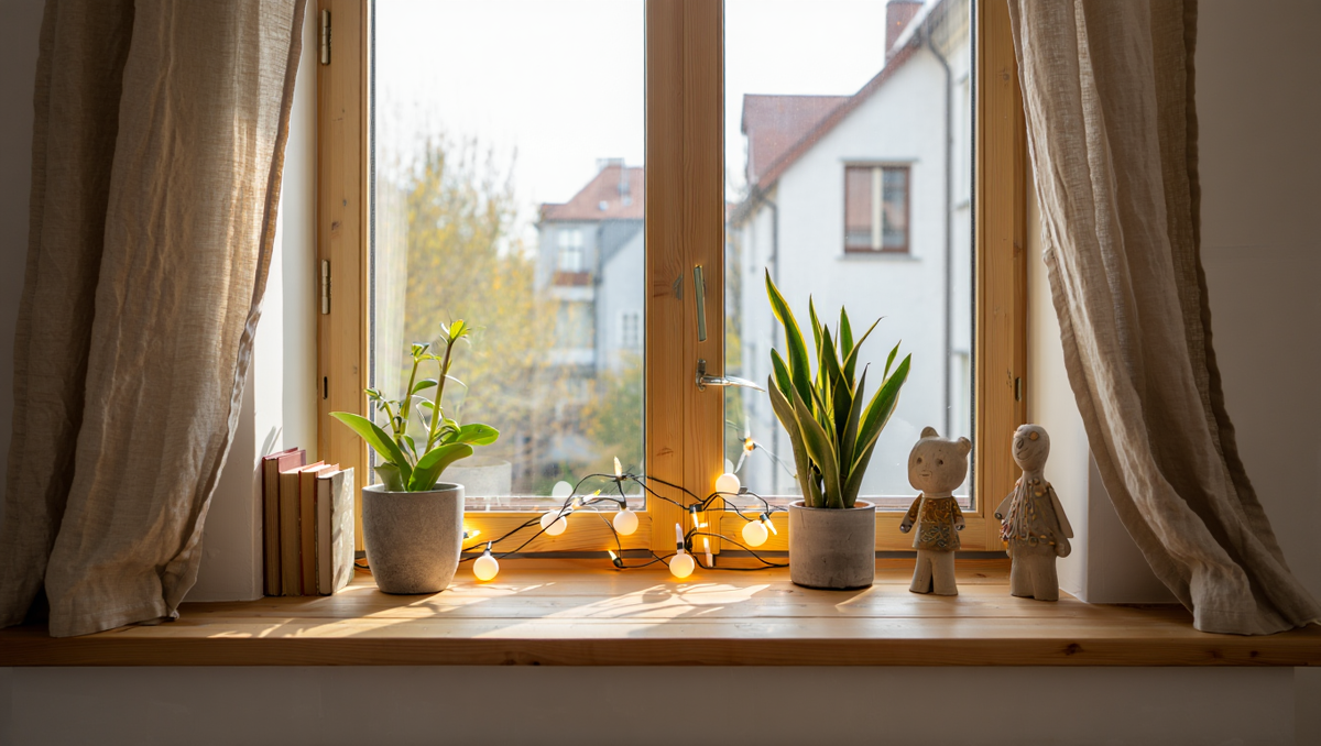 Окно — центр домашнего настроения, уютного современного декора, который создаёт душевную атмосферу и гармонию