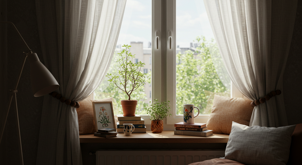 Украшенное окно как источник уюта, индивидуальности и вдохновения