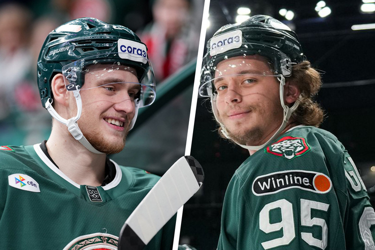    Илья Сафонов (слева) и Артём Галимов / фото: ak-bars.ru