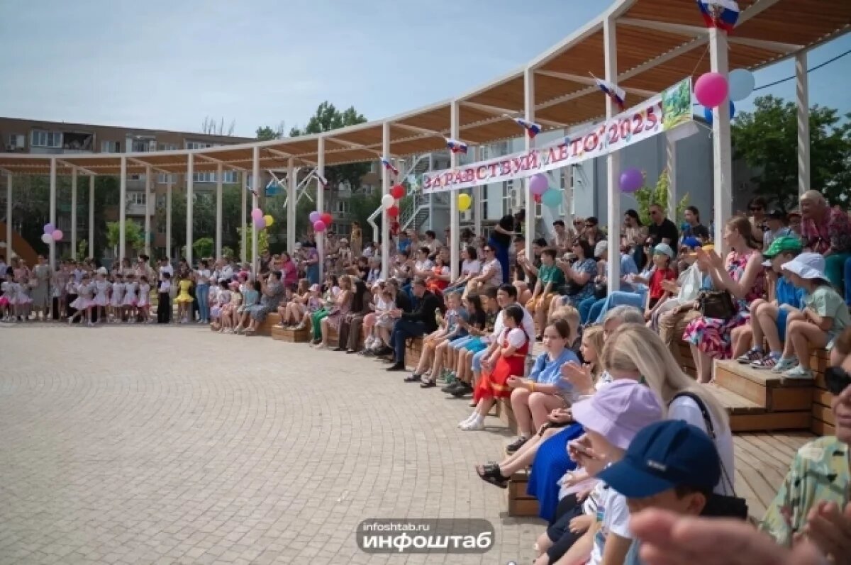    В Астрахани в парке Знаний состоялся яркий праздник для детей