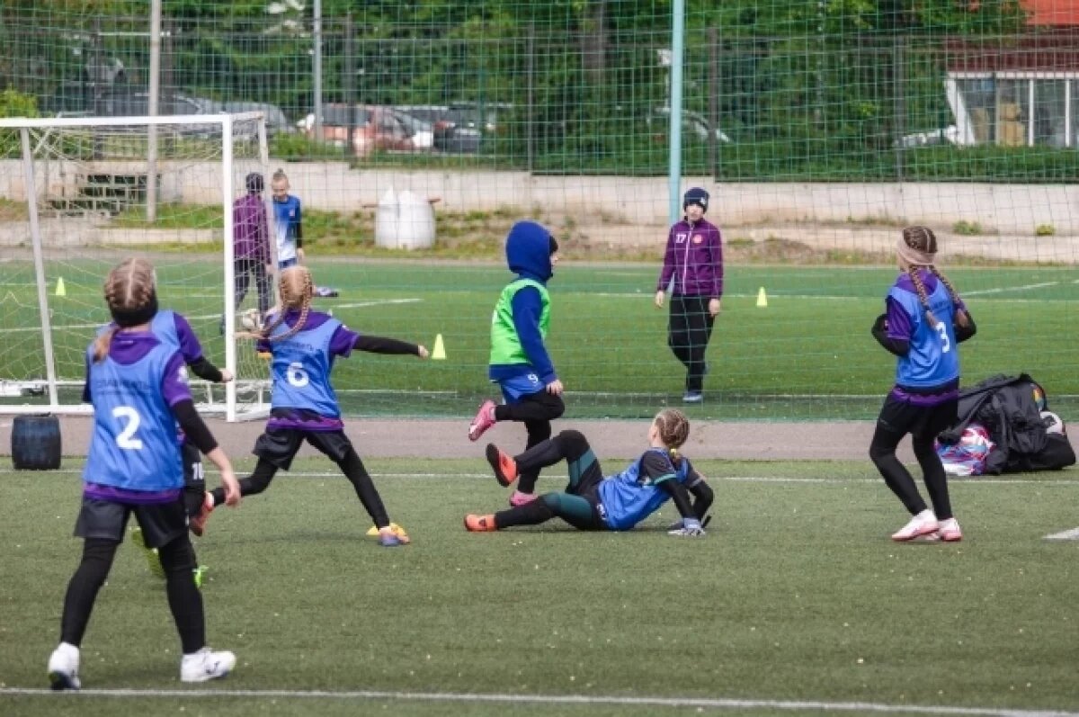    Команда из Рыбинского района заняла третье место среди девочек.