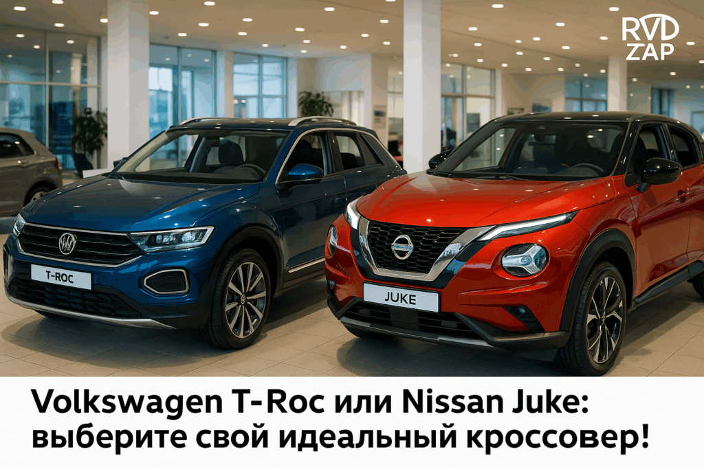    Сравнение характеристик Volkswagen T-Roc и Nissan Juke admin
