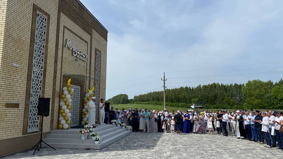 В Лаишевском районе Татарстана открыли мечеть «Мадиня».📷Фото: Telegram-канал Лаишевского района Татарстана
